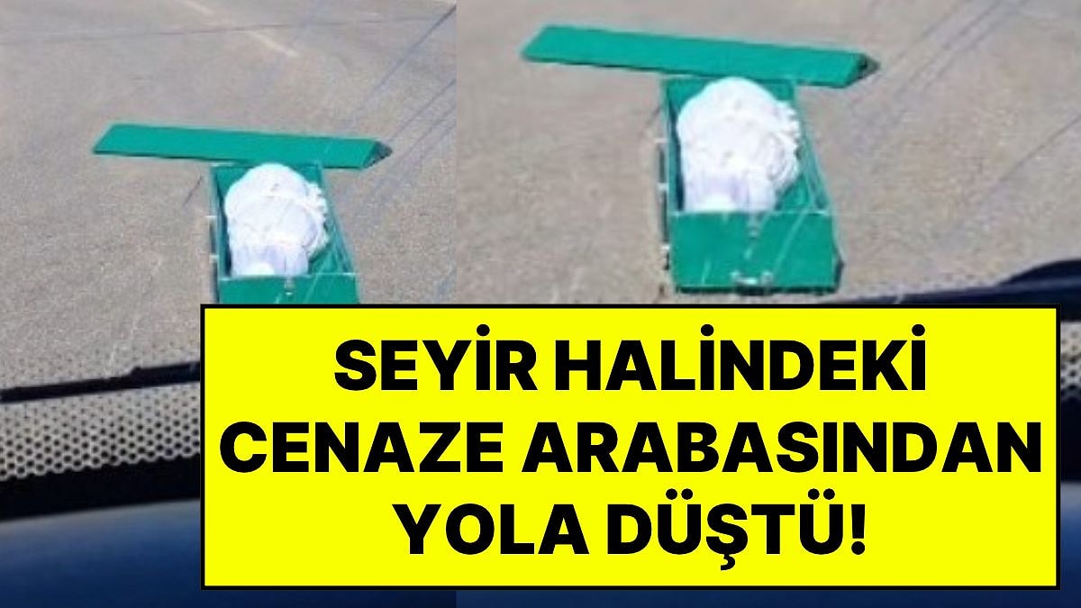 Isparta'da Korkutan Kaza: İçinde Cenaze Bulunan Tabut, Seyir Halindeki Cenaze Aracından Yola Düştü