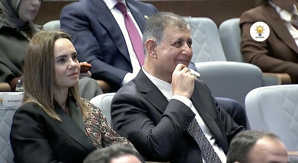 Cemil Tugay, AK Parti Milletvekilleri ile Yasama Yılı Açılış Toplantısı'nda eşiyle birlikte katıldı.