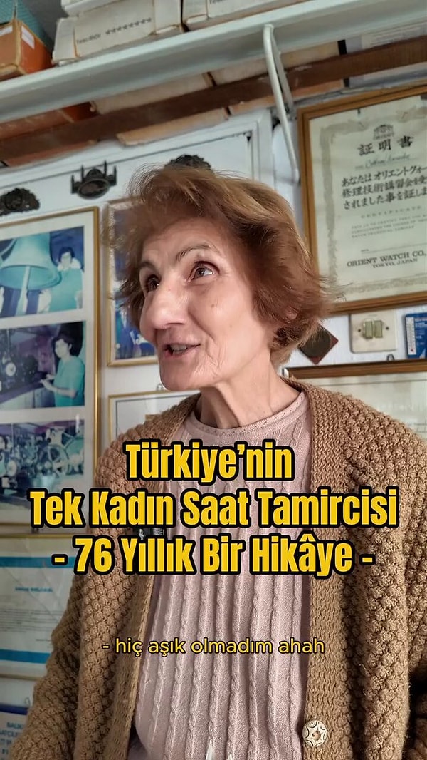 Babasından devraldığı meslekle bir ömür geçirdi.
