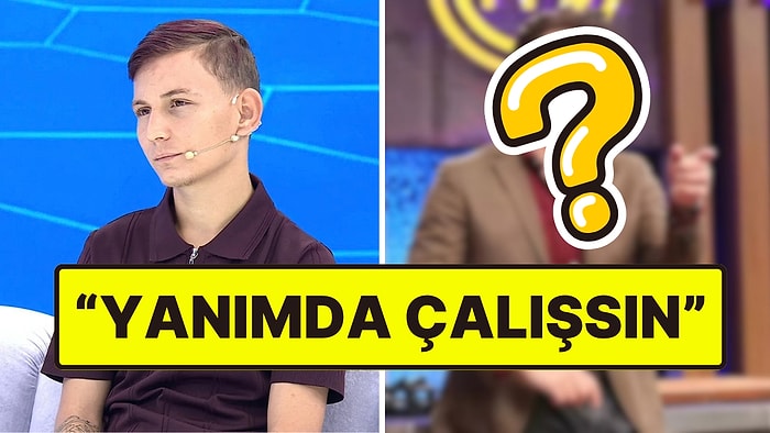 MasterChef'in Ünlü Jürisi, Müge Anlı'da Babasını Arayan Hamid'e İş Teklif Etti