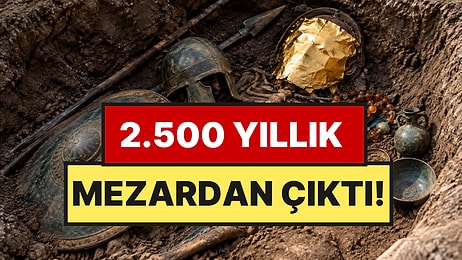 2.500 Yıllık Savaşçı Mezarı Ortaya Çıktı: Yüzünü Altınla Örtmüşler