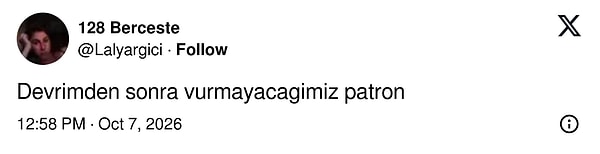 Devrim olsa bile dokunulmayacak tek patron olduğunu söyleyenler