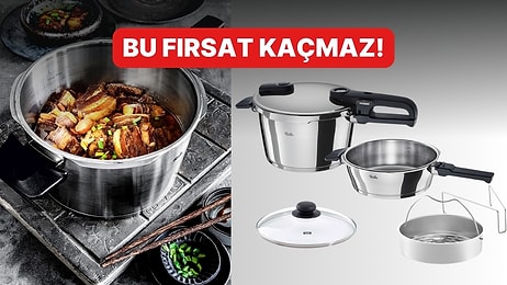 Günün Fırsatı: Fissler Vitaquick Edition Düdüklü Tencere Seti İndirimde!