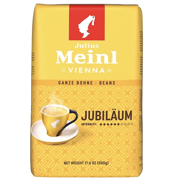 Julius Meinl Jubiläum 500 g çekirdek kahve son 90 günün en düşüğü net 579,00 TL!