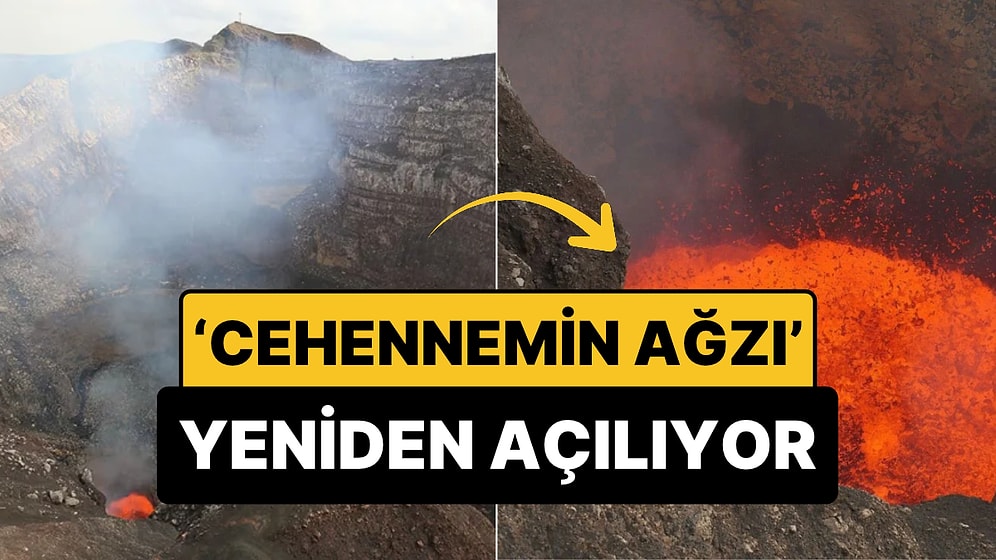 'Cehennemin Ağzı' Lakaplı Yanardağda Hareketlilik: Zemin Yeniden Yükseliyor
