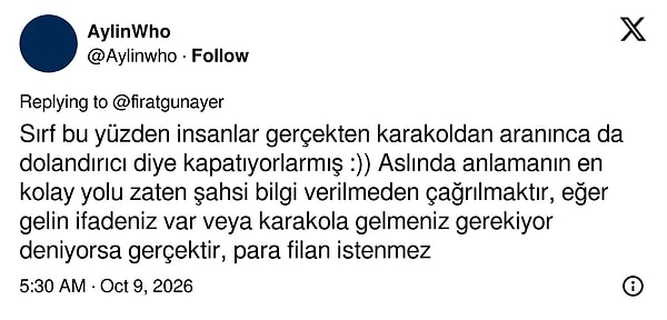 Dolandırıcılar yüzünden böyle sorunlar da oluşabiliyor.