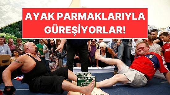 Ayak Parmaklarıyla Güreşiyorlar: Aynı Adam 16 Kez Dünya Şampiyonu Oldu