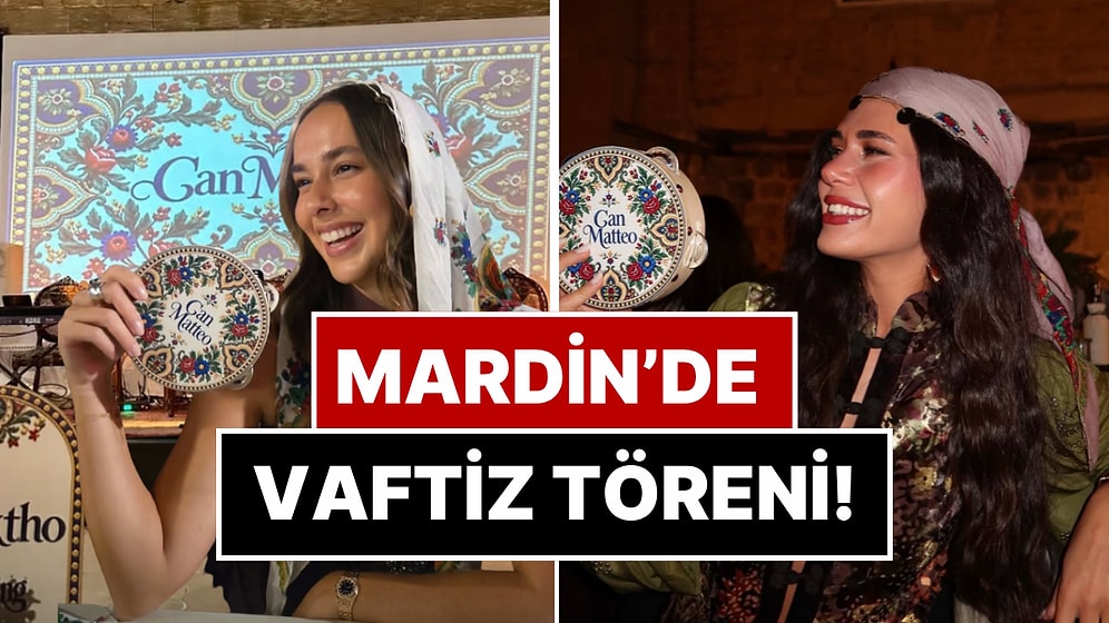 Sima Tarkan ve Mark Başoğlu Oğulları Can Matteo'nun Vaftizi İçin Mardin'e Gitti: Sosyete Zılgıt Çekti
