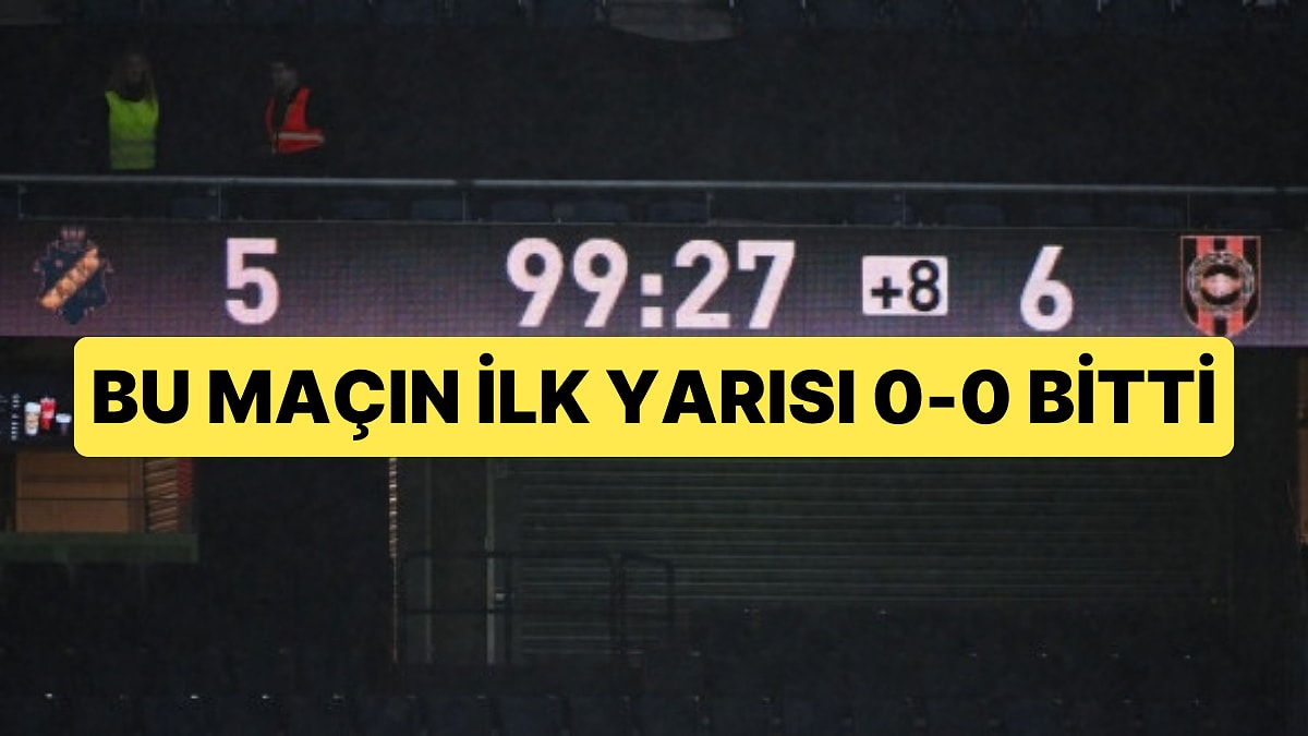 İsveç'te İlk Yarısı 0-0 Biten AIK-Brommapojkarna Maçında İkinci Yarıda 11 Gol Atıldı