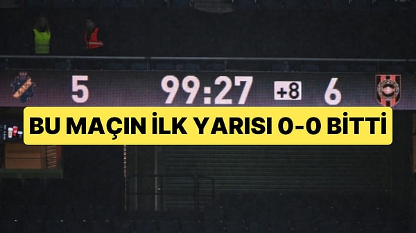 5-1'den Beraberliği Yakaladılar Ama Yetmedi