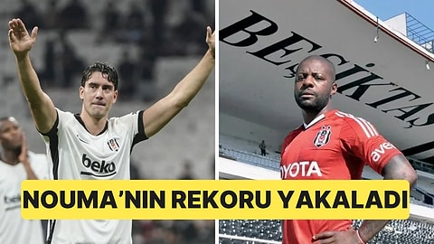 Vlahovic Kocaelispor'a Attığı Penaltıyla Beşiktaş'ta 25 Yıl Sonra Pascal Nouma'nın Rekoruna Ortak Oldu