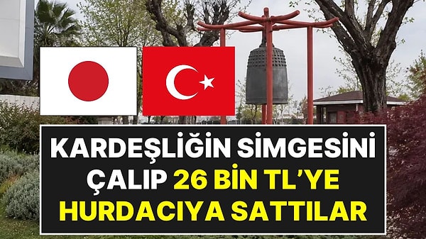 37 Yıllık Barış Çanı Hurdacıya Satıldı!