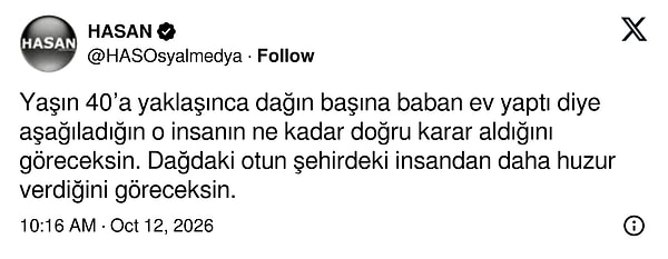 Bazıları nasihat verdi...