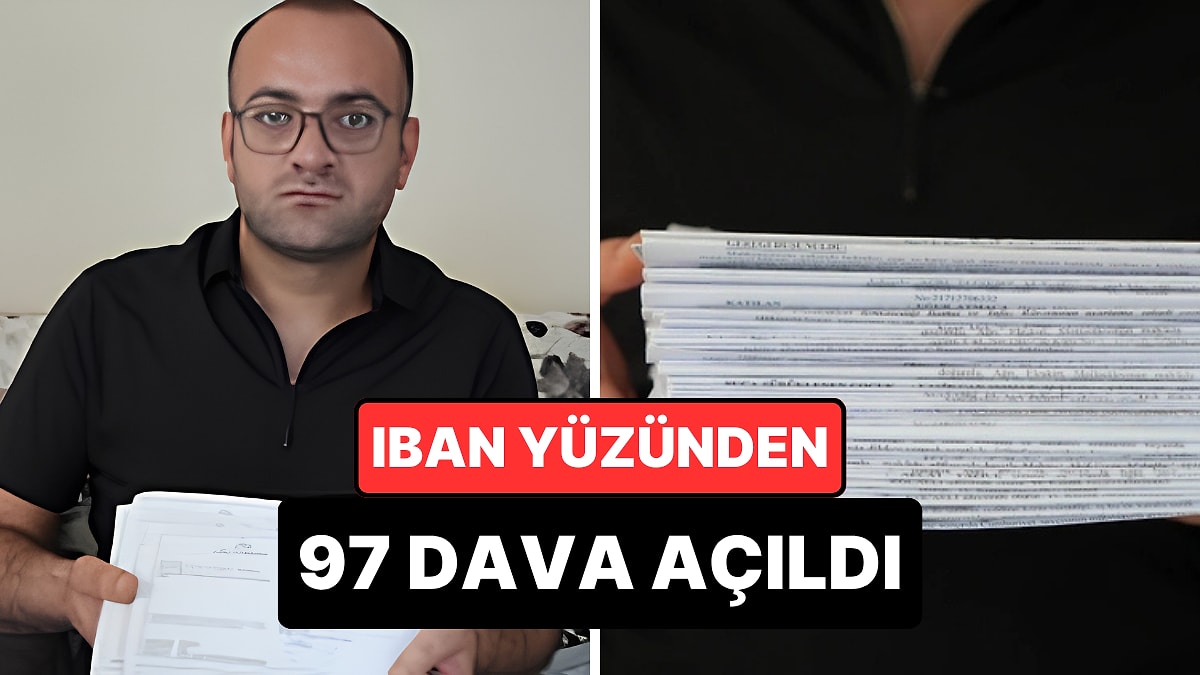 IBAN'ını Kiraladı, Hakkında 97 Dava Açıldı: "Ben Yandım, Başkası Yanmasın"