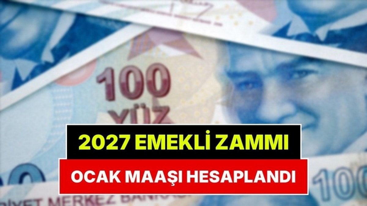 24 Bin ve 25 Bin TL Alan Emekli Ocak'ta Ne Alacak? 5 Senaryoda Yeni Maaş Hesaplandı