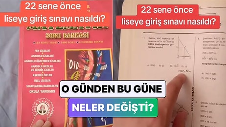 Bir Kullanıcı 22 Yıl Önce Liseye Giriş Sınavına Hazırlanırken Kullanılan Matematik Soru Bankasını Gösterdi