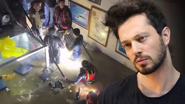 Murat Boz, stüdyoyu su basmaya başlayınca canlı yayın açıp yardım istedi.