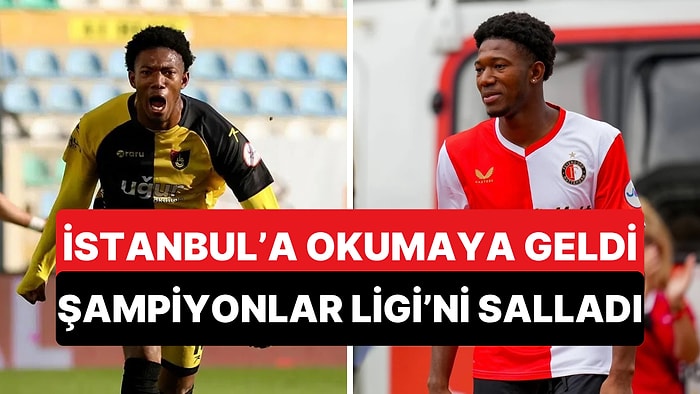 Gaoussou Diarra İstanbul'a Üniversite Okumaya Geldi Şimdi Şampiyonlar Ligi'nde Forma Giyiyor