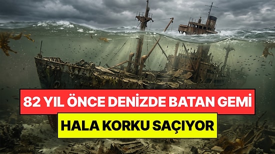82 Yıldır Denizin Dibinde Duran Gemi Hala Korku Saçıyor: İçinde 1.400 Ton Patlayıcı Var