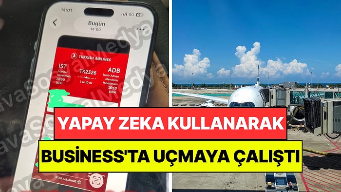 Yapay Zekayla Biniş Kartını Değiştirip Business'ta Uçmaya Çalıştı: Uçak Kapıya Geri Döndü