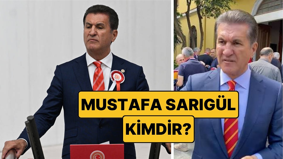 Mustafa Sarıgül Kimdir? Erzincan Milletvekili Mustafa Sarıgül'ün Siyasi Kariyeri ve Biyografisi