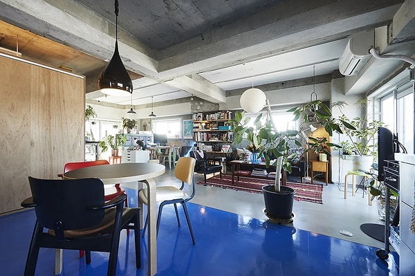 7. Tokyo Blue Apartment, Tokyo
