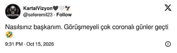 Çok coronalı günler.
