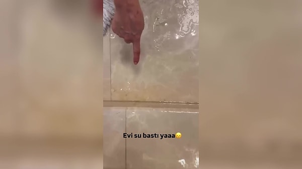 İstanbul'u kasıp kavuran sel, çok sayıda ünlünün de korkulu anlar yaşamasına neden oldu!