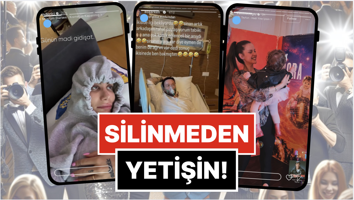 Silinmeden Yetişin: 10-17 Ekim'de Ünlülerin Paylaştığı "Kaçarsa Yazık Olur" Temalı Instagram Hikayeleri