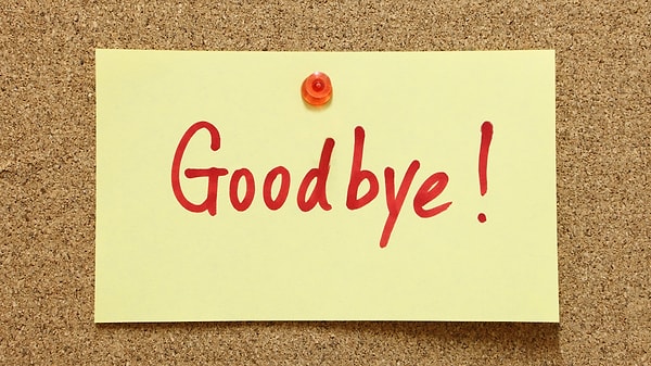 'Goodbye' nereden geliyor? Goodbye aslında ne demek?