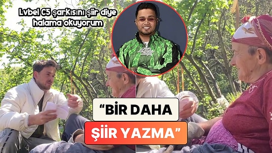 Halasına Lvbel C5 Şarkısını Kendi Şiirim Diye Okuyan Genç Halasından Son Derece Dürüst Bir Cevap Aldı