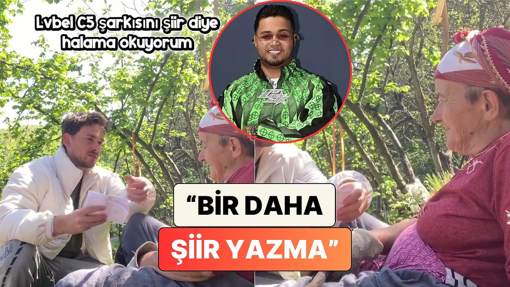 Halasına Lvbel C5 Şarkısını Kendi Şiirim Diye Okuyan Genç Halasından Son Derece Dürüst Bir Cevap Aldı