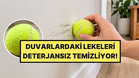 Ne Deterjan Ne Kimyasal: Tek Bir Eşya Duvarlardaki İzleri Anında Temizliyor