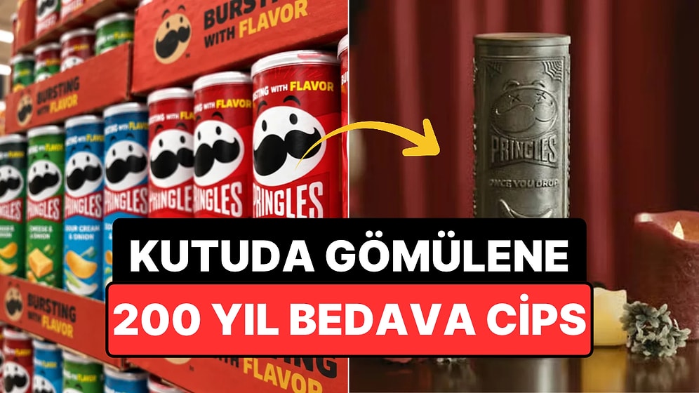 Ünlü Cips Markasından "Kutusunda Gömülmeyi Kabul Edene 200 Yıl Bedava Cips" Kampanyası