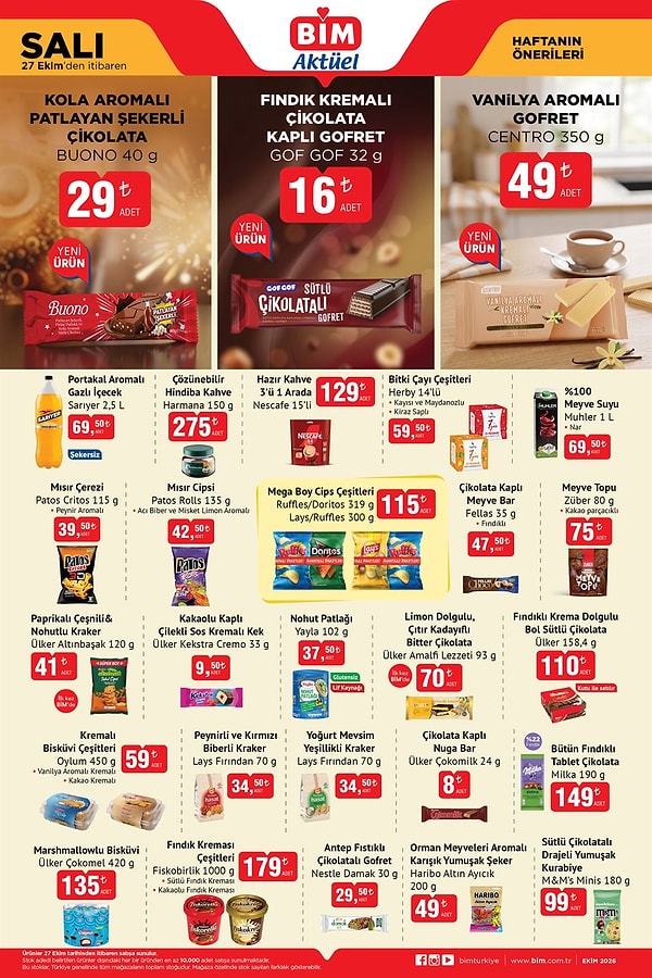 Buono Kola Aromalı Patlayan Şekerli Çikolata 40 g 29 TL