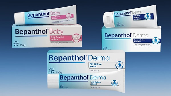 Bepanthol bakım ve pişik kremlerinde 2. ürüne sepette %50 indirim!