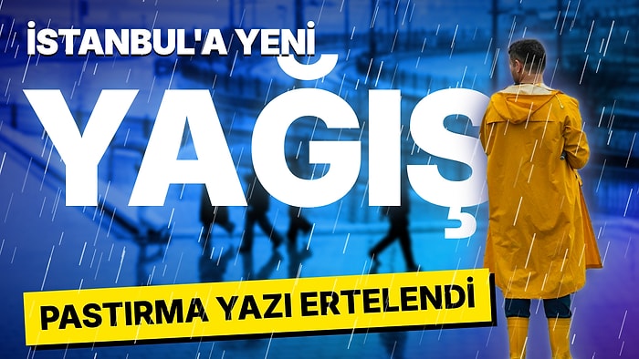 İstanbul İçin Yağmur Saati Belli Oldu: Cuma Öğle Geliyor, Pastırma Yazı 26 Ekim'den Sonra Dönecek