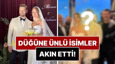Oyuncu Serhan Onat ile Stilist Merve Küsmenoğlu'nun Düğününe Ünlü İsimler Akın Etti!