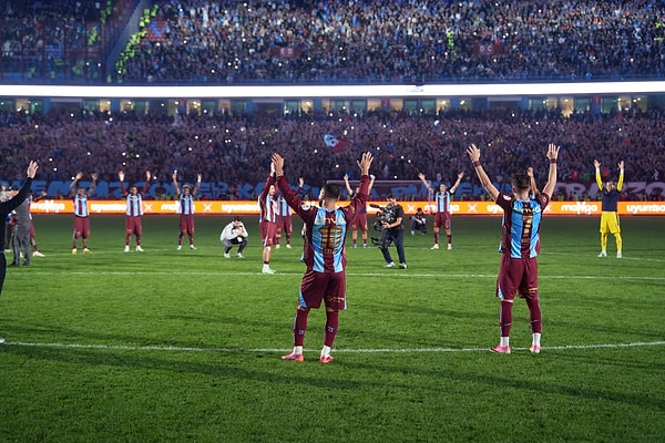 Salah'ın golüyle Trabzonspor puanını 16'ya yükseltti