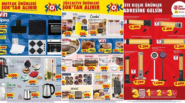 ŞOK'a Mini Waffle Makinesi Geliyor! 21 Ekim 2026 ŞOK Aktüel Ürünler Kataloğu