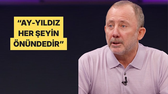 Sergen Yalçın, A Milli Takım'a Getirilmesinin Ardından İlk Kez Konuştu