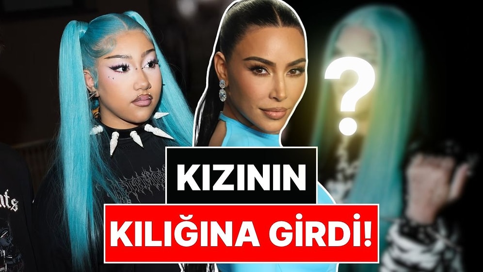 Kim Kardashian'dan Cadılar Bayramı'na Damga Vuran Anne Kız Şakası: North West'e Dönüştü!