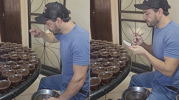Pro Coffee Trader Secretly Tests Dozens of Cups!