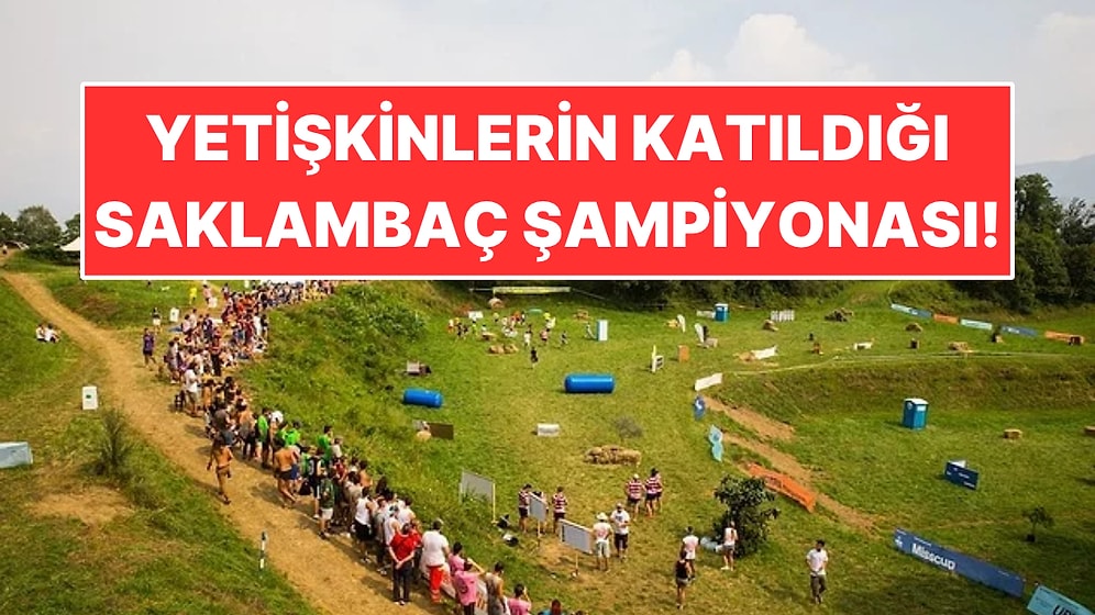 Saklambaç Dünya Şampiyonası Düzenlediler! Yetişkinler Oynuyor