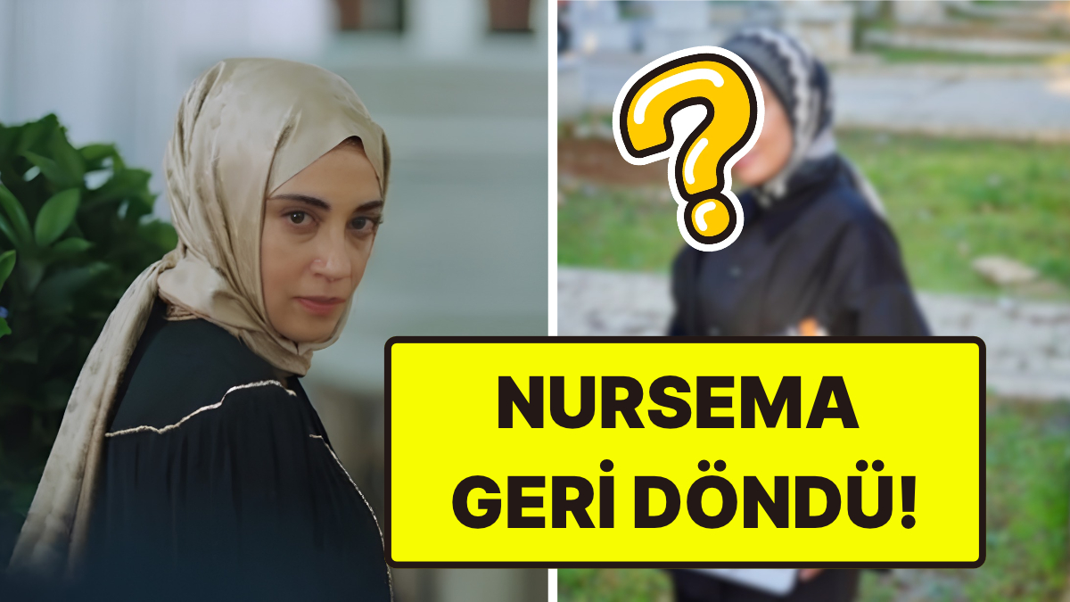 Kızılcık Şerbeti’ne Geri Dönen “Nursema” Ceren Karakoç’un Setteki İlk Görüntüsü
