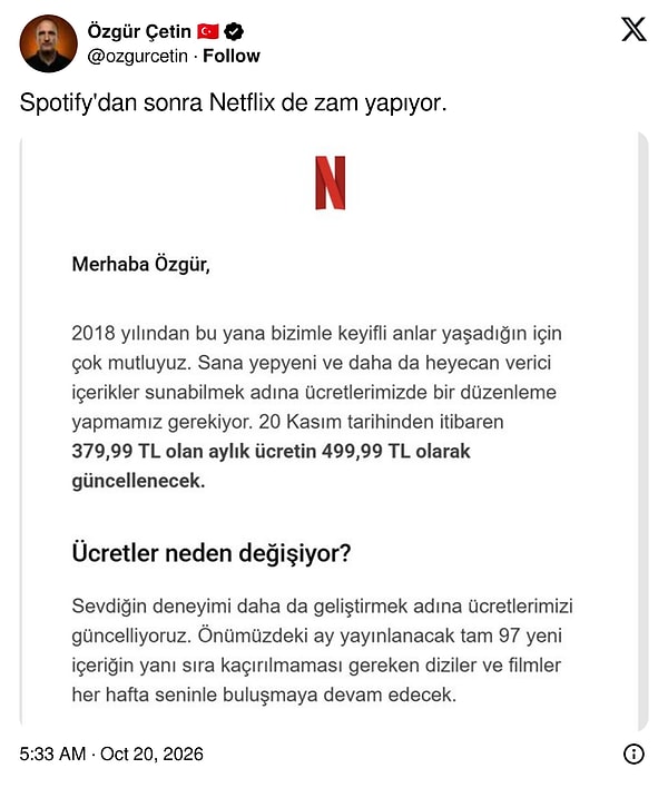 İlk paylaşım şöyleydi: