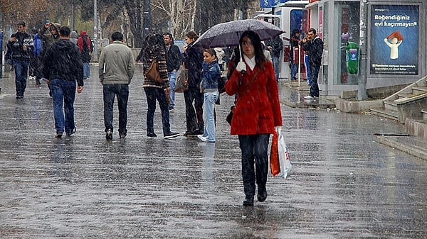 Kuvvetli yağışın olacağı 14 kent.