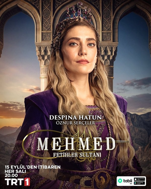 Despina Hatun'a hayat veren Öznur Serçeler de 91. bölümde diziden ayrılıyor.
