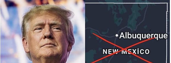 Geçen Hafta New Mexico'nun Adının "New America" Olmasını İstemişti