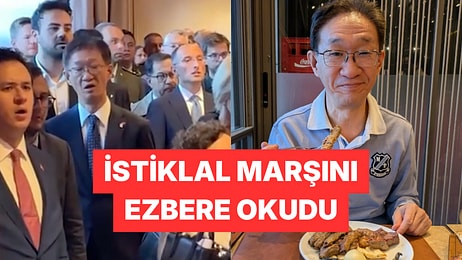 Japonya'nın Ankara Büyükelçisi Tamura İstiklal Marşı'nı Ezbere Okudu